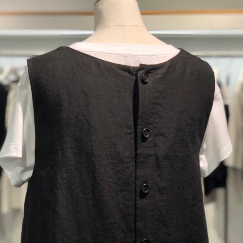 MARGARET HOWELL KITCHEN CHECK リネンワンピース margaret howell linen dress size1 マーガレットハウエル